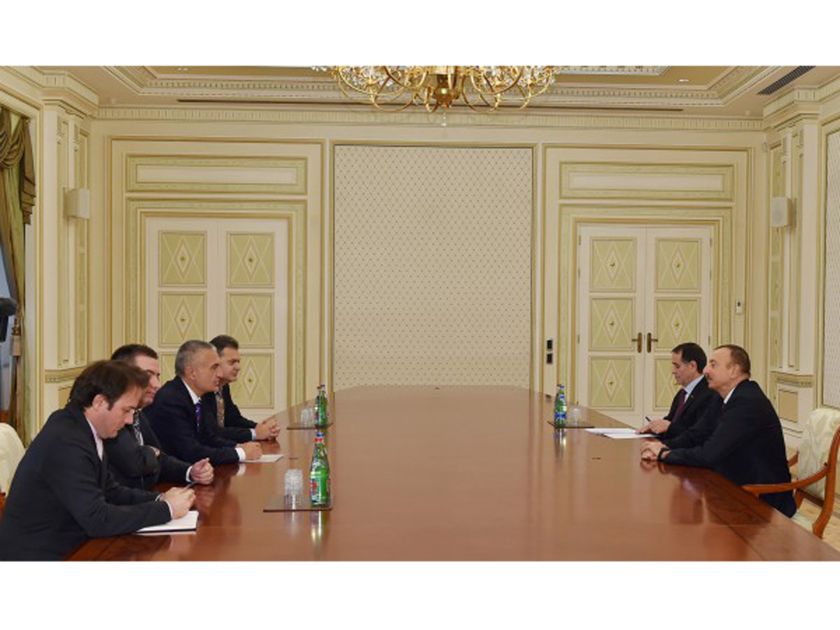 Azerbaijani president receives delegation led by Speaker of Albania’s Parliament