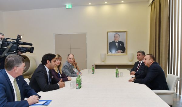 Azerbaijani president receives representatives of int’l organizations