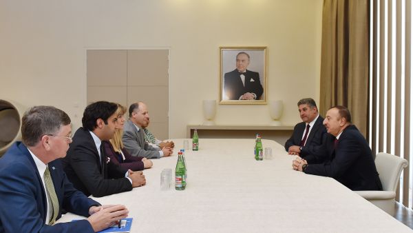 Azerbaijani president receives representatives of int’l organizations