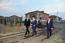 President Ilham Aliyev attended the opening of a new IDP settlement in Ganja