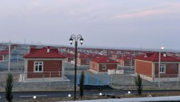 President Ilham Aliyev attended the opening of a new IDP settlement in Ganja