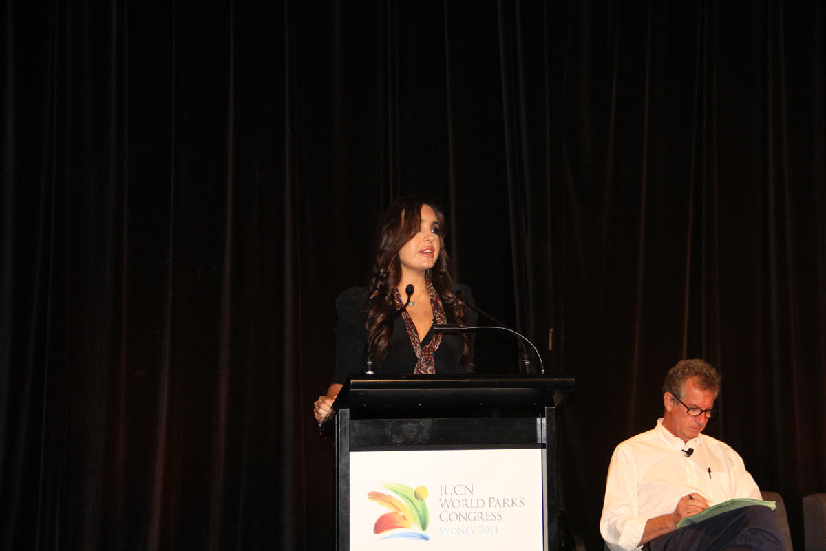 Vice-President of Heydar Aliyev Foundation addresses IUCN World Parks Congress (PHOTO)