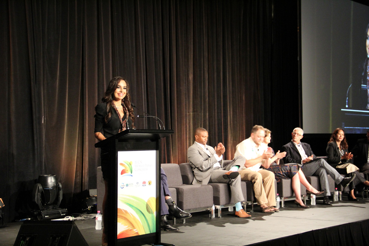 Vice-President of Heydar Aliyev Foundation addresses IUCN World Parks Congress (PHOTO)