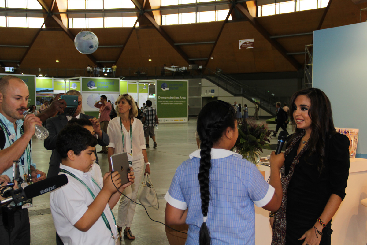 Vice-President of Heydar Aliyev Foundation addresses IUCN World Parks Congress (PHOTO)