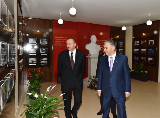 President Ilham Aliyev attended the opening of a new IDP settlement in Ganja