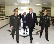 President Ilham Aliyev attended the opening of a new building of the headquarters in the military town of Shamkir military formation (PHOTO)