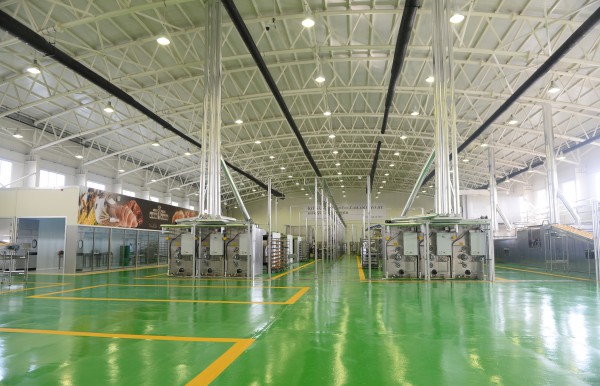 President Ilham Aliyev attended the opening of a bread factory in Shamkir (PHOTO)