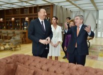 Azerbaijani president awarded with International Olympic Committee’s medal