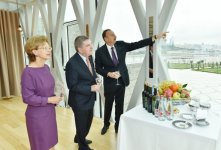 Azerbaijani president awarded with International Olympic Committee’s medal