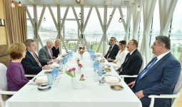 Azerbaijani president awarded with International Olympic Committee’s medal