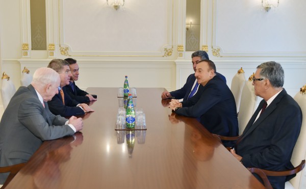 Azerbaijani president awarded with International Olympic Committee’s medal