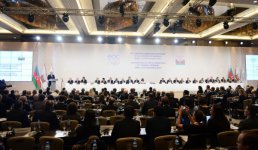 Azerbaijani president, his spouse attend General Assembly of European Olympic Committees