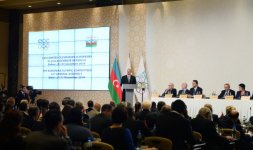 Azerbaijani president, his spouse attend General Assembly of European Olympic Committees