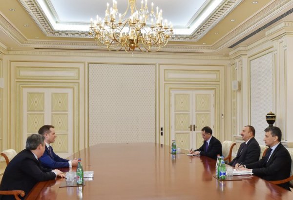 Azerbaijani president receives CEO of BBC Global News