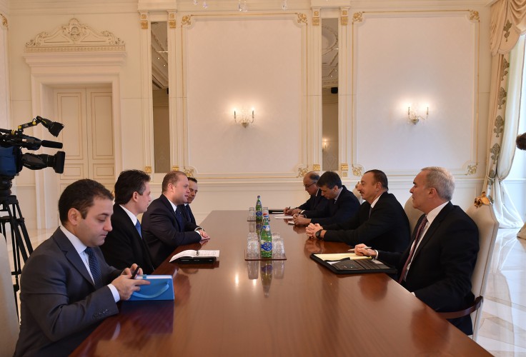 Azerbaijani president receives delegation led by Malta’s PM