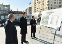Azerbaijani president attends opening of Yasamal park (PHOTO)