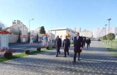 Azerbaijani president attends opening of Yasamal park (PHOTO)