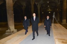 Azerbaijani president attends opening of Yasamal park (PHOTO)