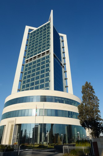 President Aliyev, his spouse attend opening of SOFAZ’s new administrative building (PHOTO)