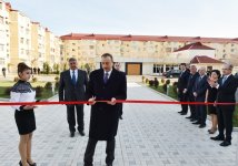 President Ilham Aliyev attended the opening of the Youth House in Sumgayit