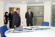 President Ilham Aliyev attended the opening of the Youth House in Sumgayit