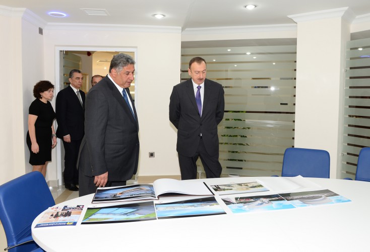 President Ilham Aliyev attended the opening of the Youth House in Sumgayit