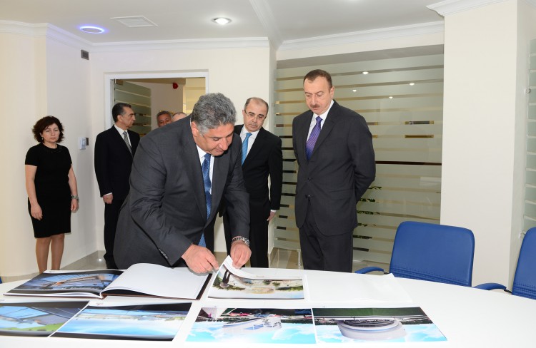 President Ilham Aliyev attended the opening of the Youth House in Sumgayit