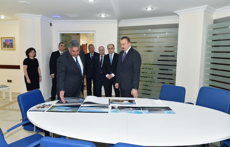 President Ilham Aliyev attended the opening of the Youth House in Sumgayit