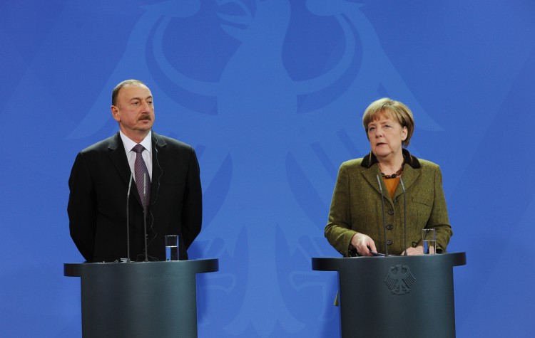 Merkel says Nagorno-Karabakh conflict should be settled peacefully