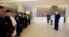 Azerbaijani president and his spouse visit Shahdag tourism complex (PHOTO)
