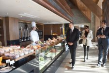 Azerbaijani president and his spouse visit Shahdag tourism complex (PHOTO)