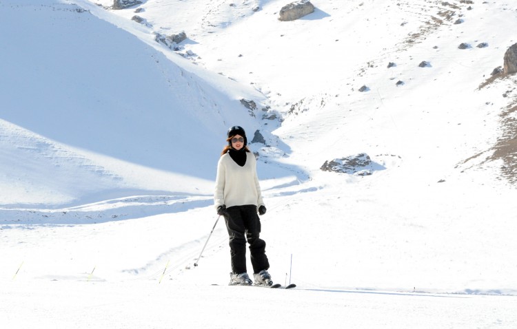 Azerbaijani president and his spouse visit Shahdag tourism complex (PHOTO)