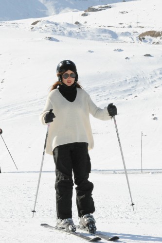 Azerbaijani president and his spouse visit Shahdag tourism complex (PHOTO)