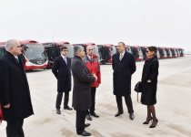 Azerbaijani president, his spouse review work as part of First European Games (PHOTO)