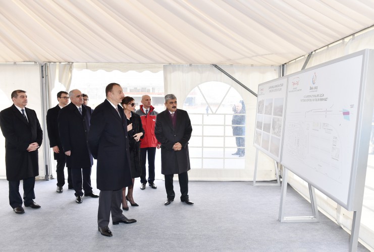 Azerbaijani president, his spouse review work as part of First European Games (PHOTO)