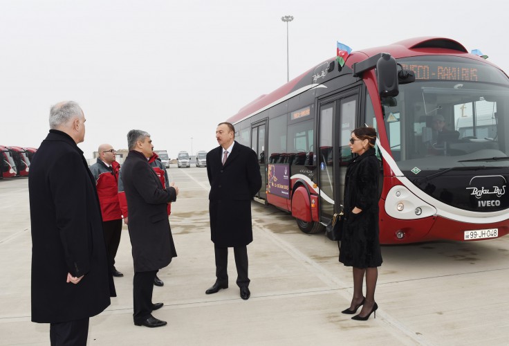 Azerbaijani president, his spouse review work as part of First European Games (PHOTO)