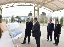 President Ilham Aliyev visits Kur Olympic Training and Sports Center in Mingachevir