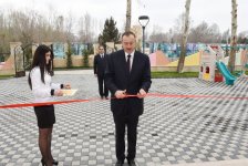 President Ilham Aliyev attends opening of kindergarten, construction of which was initiated by Heydar Aliyev Foundation in Mingachevir