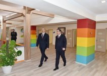 President Ilham Aliyev attends opening of kindergarten, construction of which was initiated by Heydar Aliyev Foundation in Mingachevir