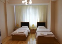 President Ilham Aliyev reviews newly-built residential complex for IDP families in Mingachevir