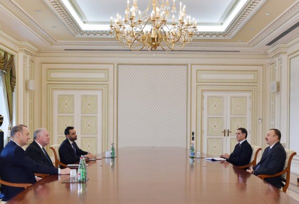 Azerbaijan’s president receives British prime ministerial trade envoy