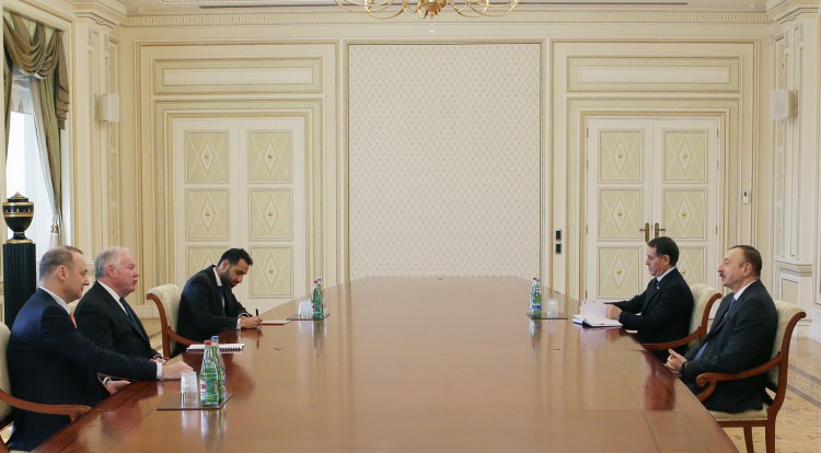 Azerbaijan’s president receives British prime ministerial trade envoy