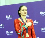 Azerbaijani gymnasts win gold medals at Baku’s Championships in Gymnastics
