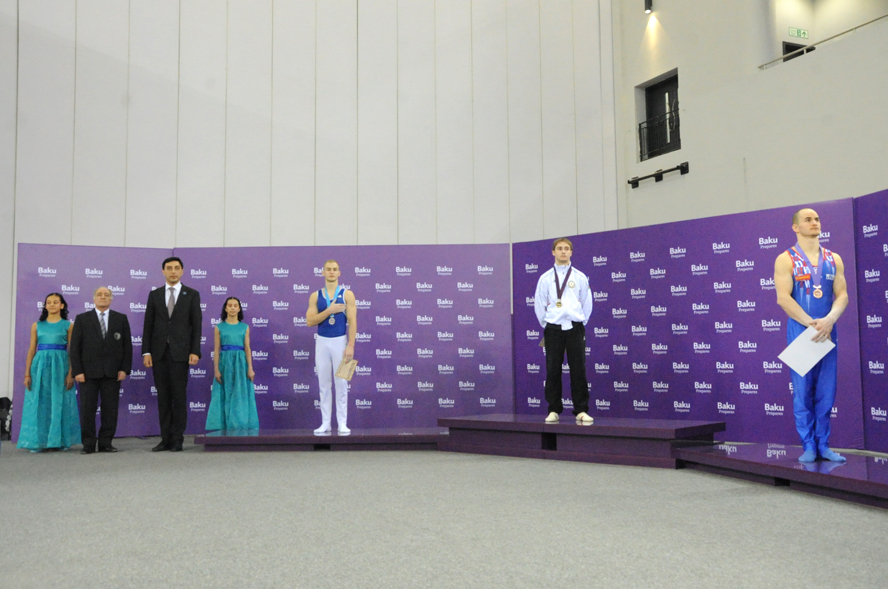 Azerbaijani gymnasts win gold medals at Baku’s Championships in Gymnastics