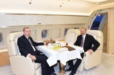 President Ilham Aliyev ended his working visit to Kars (PHOTO)
