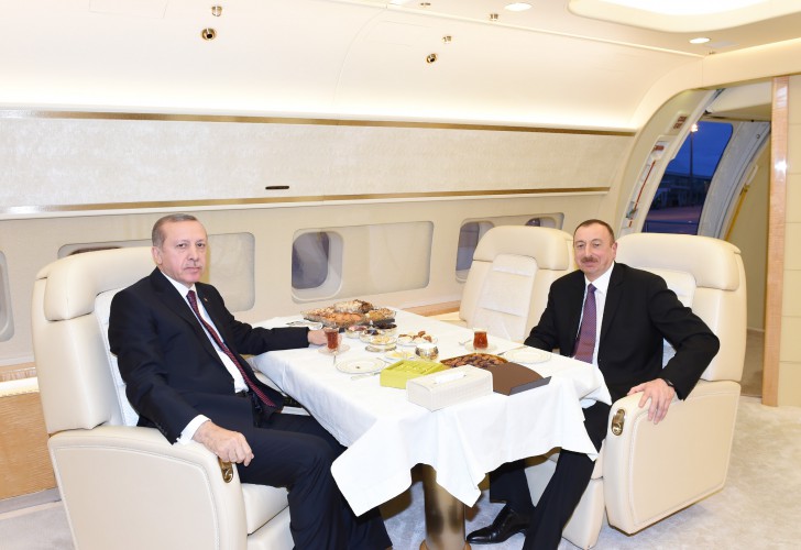 President Ilham Aliyev ended his working visit to Kars (PHOTO)