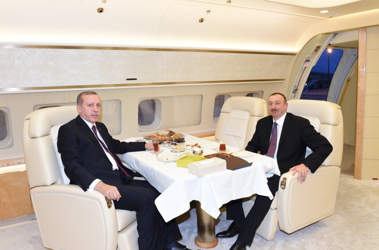 President Ilham Aliyev ended his working visit to Kars (PHOTO)