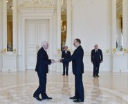 Azerbaijani president receives credentials from ambassadors of several countries (PHOTO)