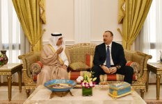 Azerbaijani president meets with OIC Secretary General (PHOTO)