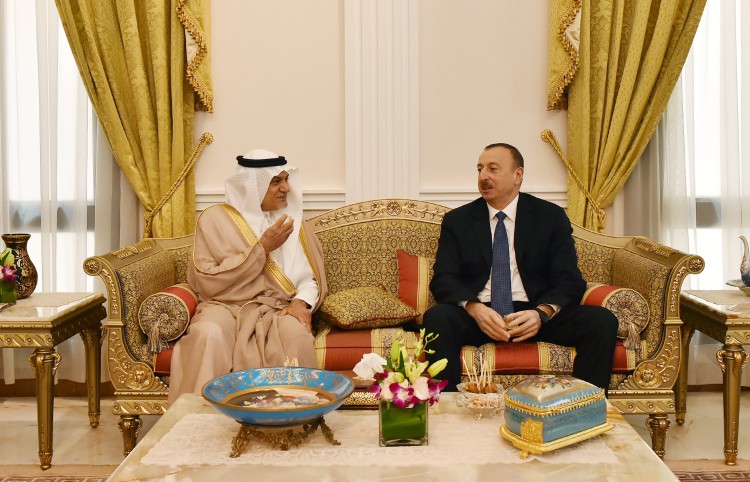 Azerbaijani president meets with OIC Secretary General (PHOTO)